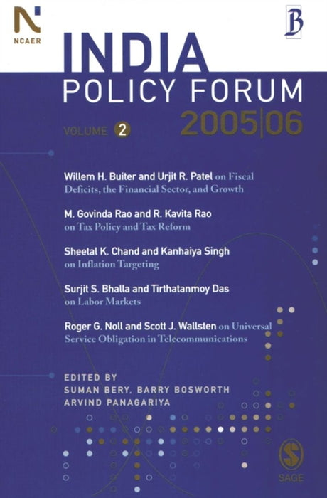 India Policy Forum 2005-06 by Arvind Panagariya, Barry Bosworth