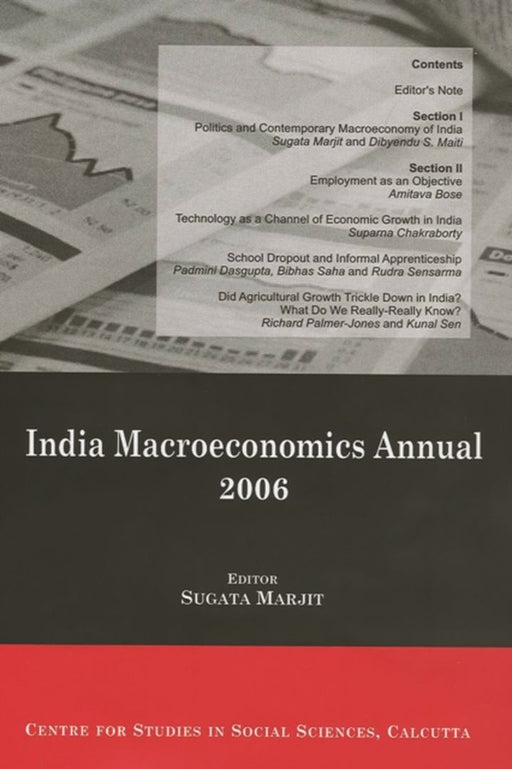 India Macroeconomics Annual 2006 by Sugata Marjit