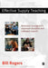 Effective Supply Teaching: Behaviour Management, Classroom Discipline and Colleague Support by Bill Rogers