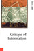 Critique of Information by Scott M. Lash
