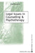 Legal Issues in Counselling & Psychotherapy by Jenkins