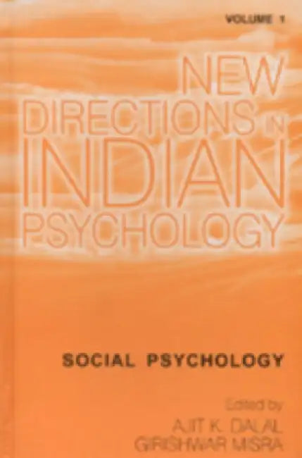 New Directions in Indian Psychology: Volume 1