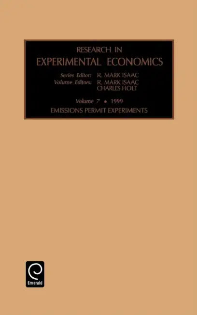 Emissions Permit Experiments by R. Mark Isaac, Charles Holt, R. Mark Isaac