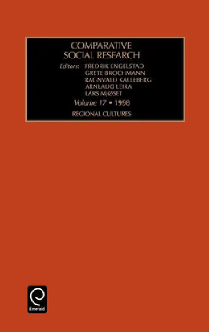Regional Cultures by Fredrick Engelstad, Kalleberg Ragnvlad, Grete Brochman