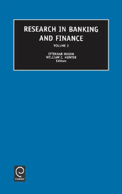 Research in Banking and Finance by I. Hasan, W. Curt Hunter