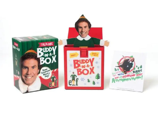 Elf Talking Buddy-In-A-Box: ""Does Somebody Need a Hug?"" by Running Press