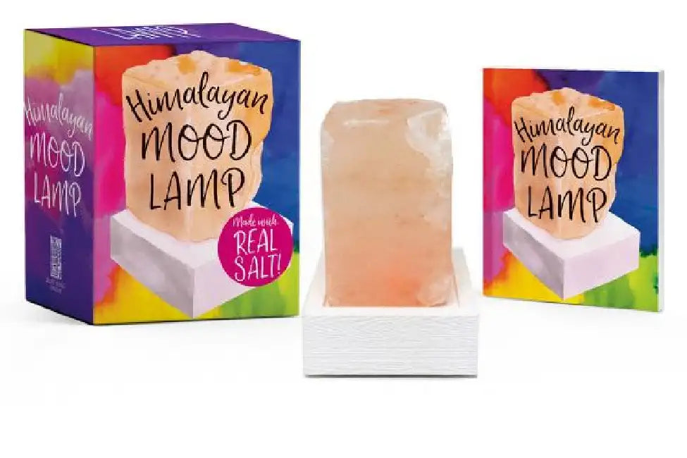 Himalayan Mood Lamp: Made with Real Salt! by Marlo Scrimizzi