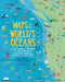 Maps of the World's Oceans: An Illustrated Children's Atlas to the Seas and All the Creatures and Plants That Live There by Enrico Lavagno