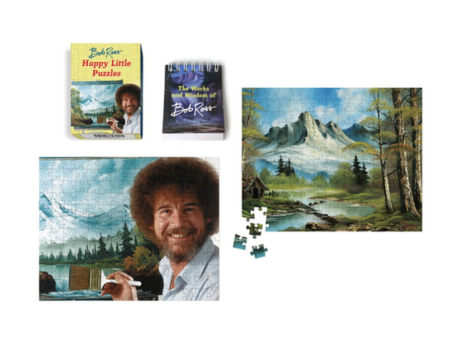Bob Ross: Happy Little Puzzles by Bob Ross