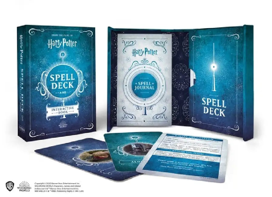 Harry Potter: Spell Deck and Interactive Book [With Book(s)] by Donald Lemke