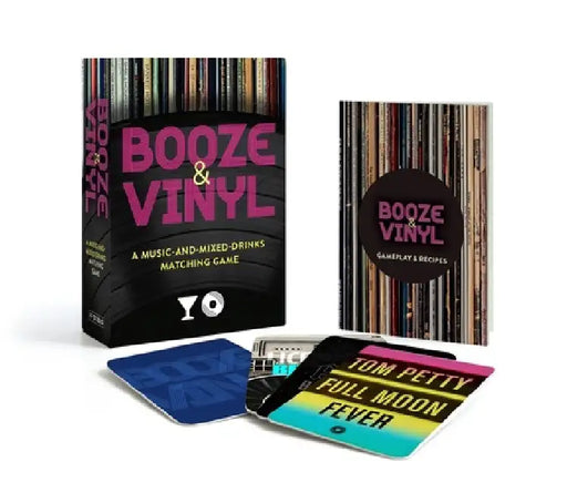 Booze & Vinyl: A Music-And-Mixed-Drinks Matching Game by André Darlington