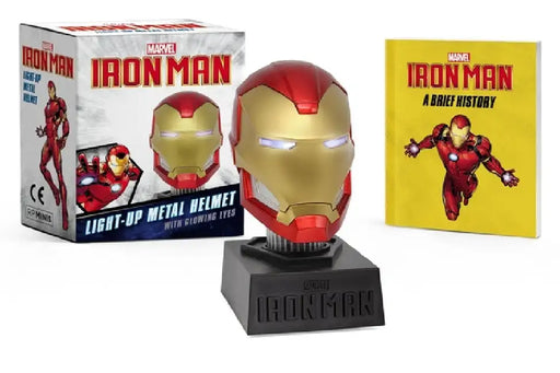 Marvel: Iron Man Light-Up Metal Helmet: With Glowing Eyes by Matthew K. Manning