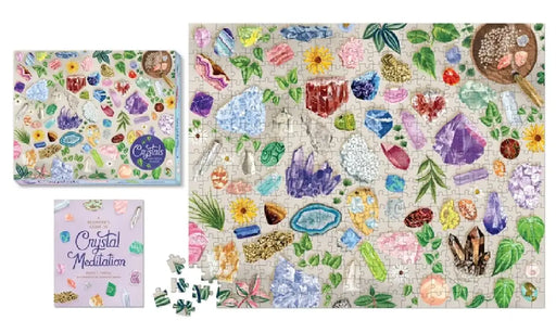 Crystals 500-Piece Puzzle by Pliny T. Young