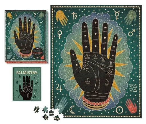 Palmistry 500-Piece Puzzle by Mikaila Adriance
