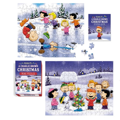 Peanuts: A Charlie Brown Christmas Mini Puzzles by Charles M. Schulz