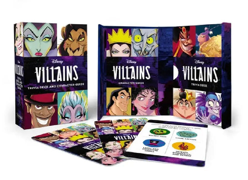 Disney Villains Trivia Deck and Character Guide by Inc. (COR) Disney Enterprises