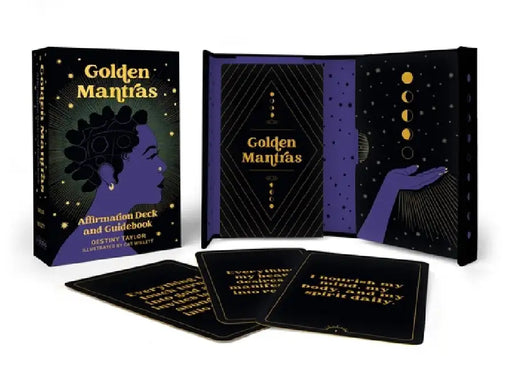 Golden Mantras: Affirmation Deck and Guidebook by Destiny Taylor Yarbrough