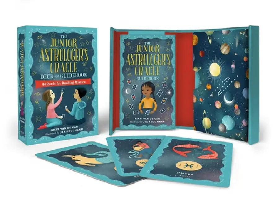 The Junior Astrologer's Oracle Deck and Guidebook: 44 Cards for Budding Mystics by Nikki Van De Car