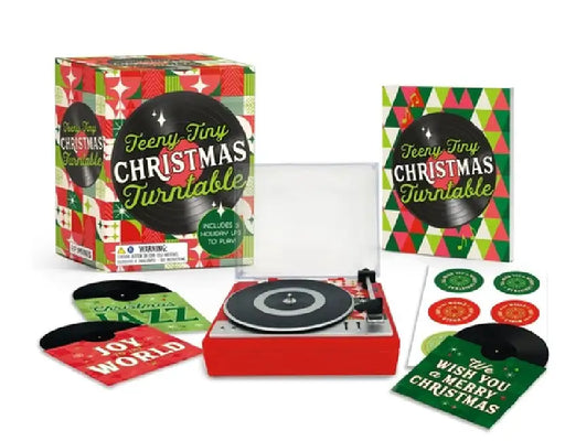 Teeny-Tiny Christmas Turntable by Matt Shiverdecker