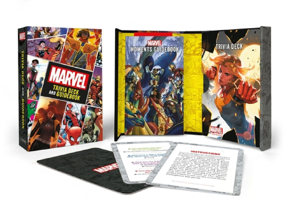 Marvel: Trivia Deck and Guidebook by Matthew K. Manning