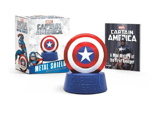 Marvel: Captain America Metal Shield: With Vibranium Sound Effect by Robert K. Elder