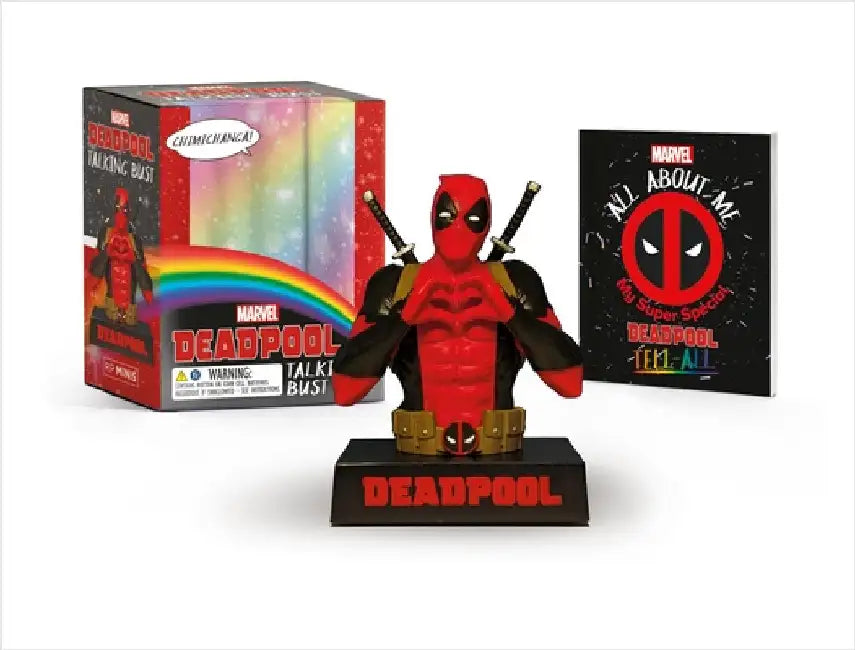 Marvel - Deadpool Talking Bust: Chimichanga! by Robert K. Elder