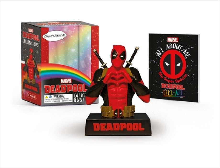Marvel - Deadpool Talking Bust: Chimichanga! by Robert K. Elder