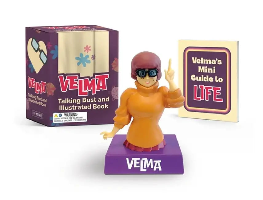 Velma Talking Bust and Illustrated Book by Shaenon K. Garrity