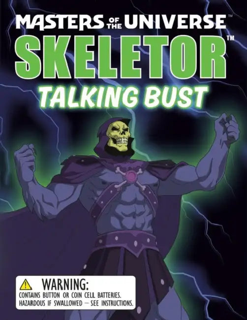 Masters of the Universe: Skeletor Talking Bust by Victoria Potenza