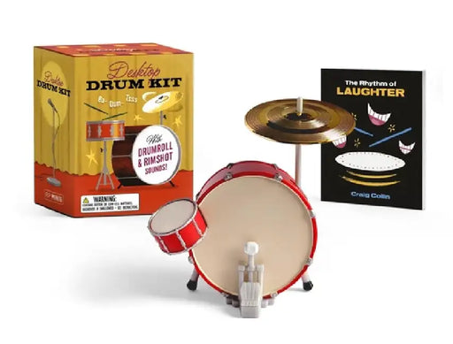 Desktop Drum Kit: With Drumroll and Rimshot Sounds! by Craig Collin