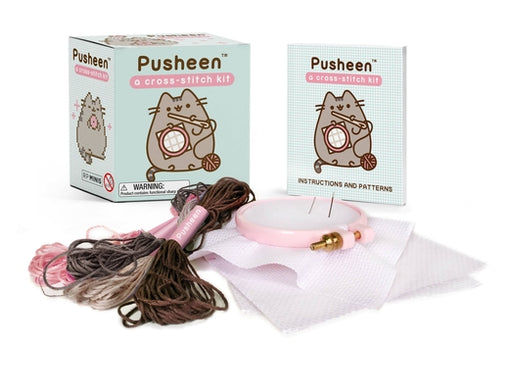 Pusheen: A Cross-Stitch Kit by Claire Belton