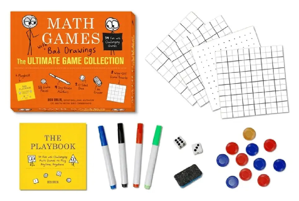 Math Games with Bad Drawings: The Ultimate Game Collection by Ben Orlin
