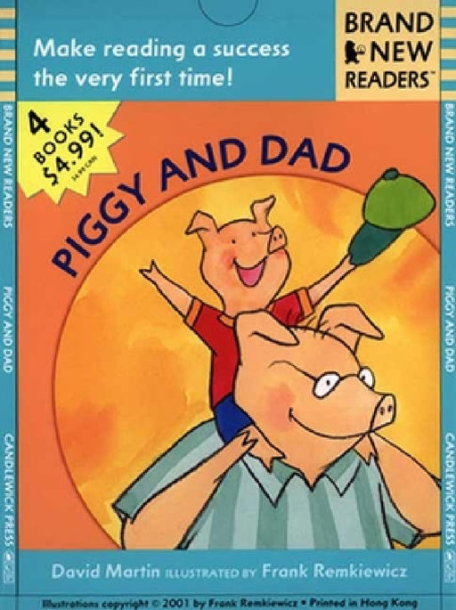 Piggy and Dad: Brand New Readers by David Martin, Frank Remkiewicz