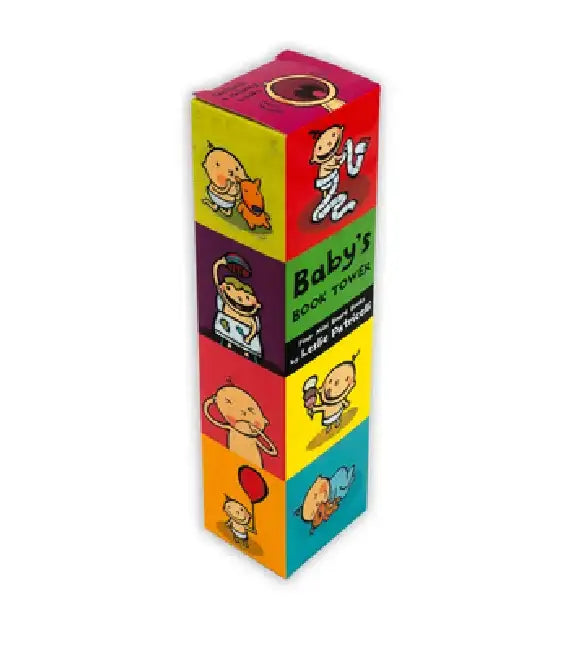 Baby's Book Tower: Four Mini Board Books by Leslie Patricelli