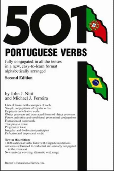 501 Portuguese Verbs by Michael J. Nitti