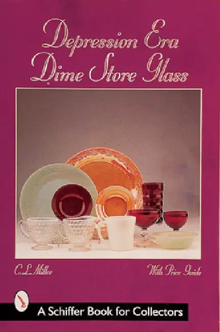 Depression Era Dime Store Glass by C. L. Miller
