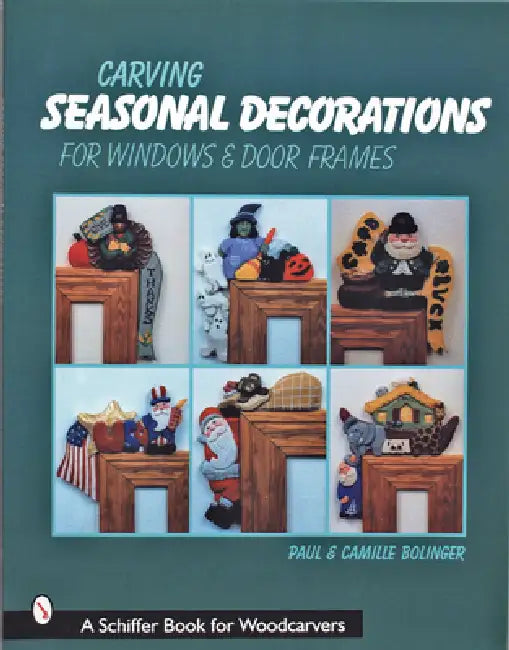 Carving Seasonal Decorations for Windows & Door Frames by Bolinger