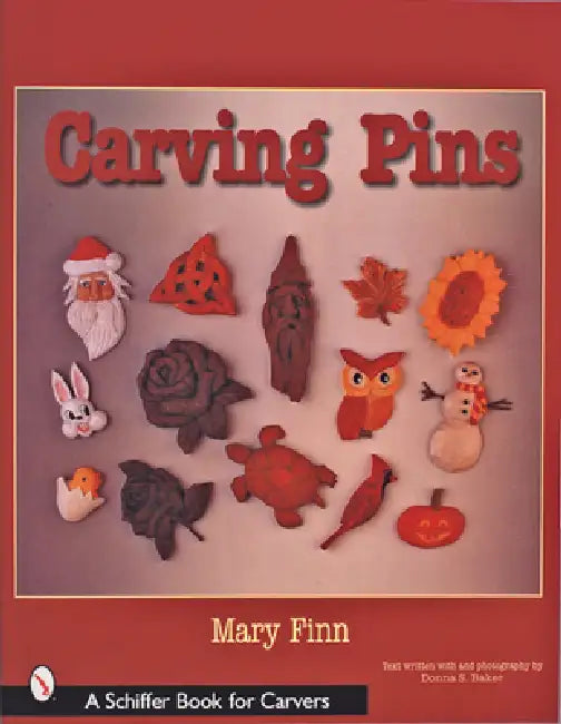 Carving Pins by Mary Finn