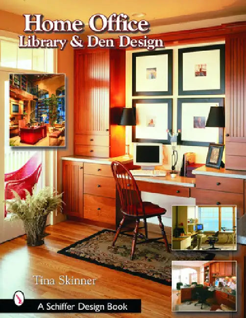 Home Office, Library, and Den Design by Tina Skinner