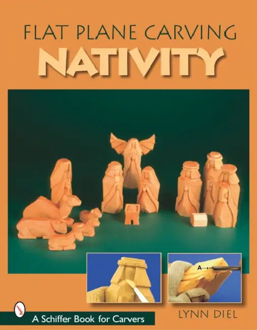 Flat Plane Carving: The Nativity by Lynn Diel