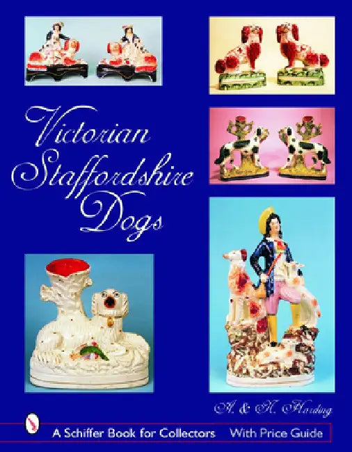 Victorian Staffordshire Dogs by A. Harding