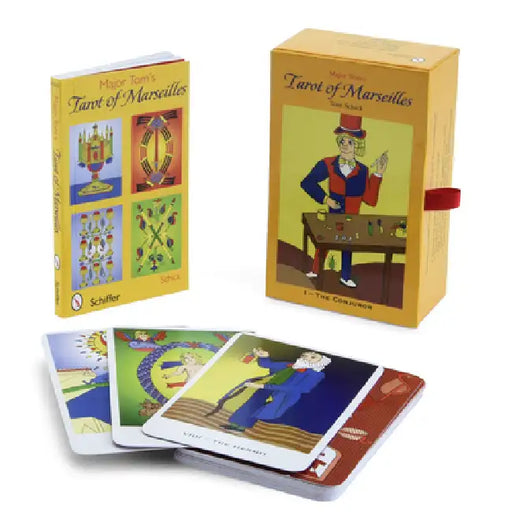 Major Tom's Tarot of Marseilles: (Tarot Kit Box Set with 78 Cards and Guide Book) by Tom Schick