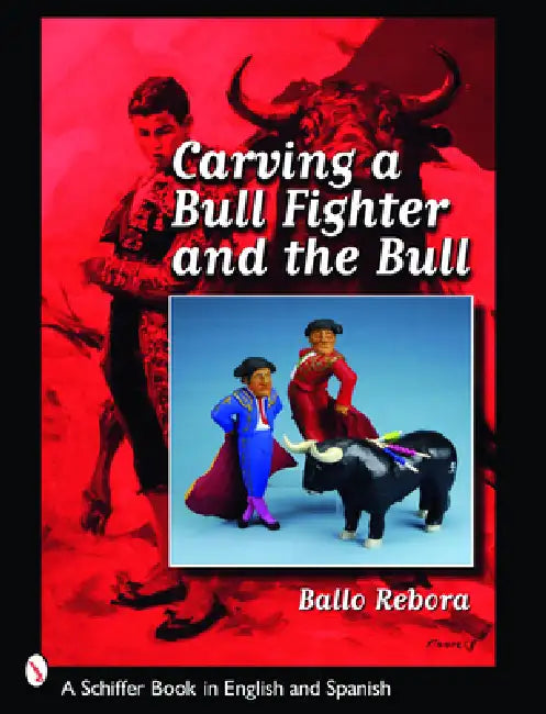 Carving a Bull Fighter & the Bull by Ballo Rebora