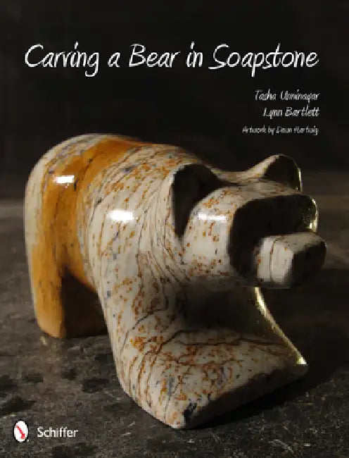 Carving a Bear in Soapstone by Tasha Unninayar