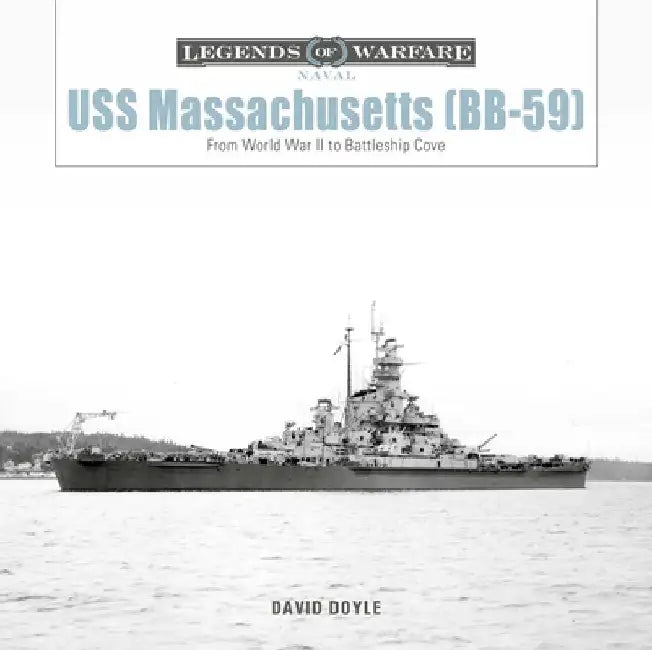 USS Massachusetts (BB-59) by David Doyle