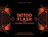 Tattoo Flash from the French Kiss Project: Collaborative Flash Pairings by Tattoo Artists from Around the World by John Stone, Tiwan, El Bent
