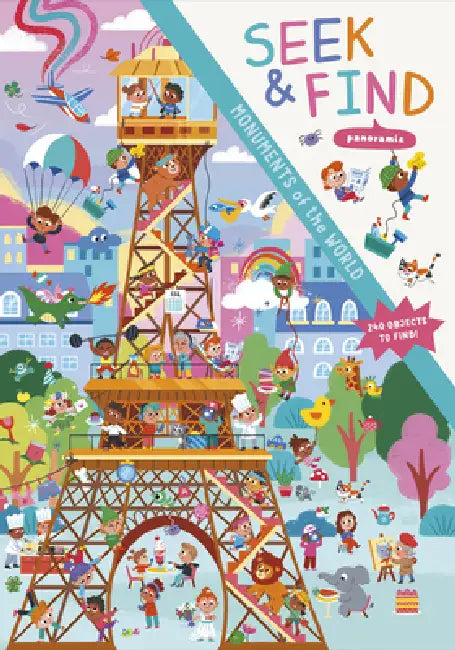Monuments of the World: Panoramic Seek & Find by Benedetta Capriotti, Susana Gurrea, Sean Sims