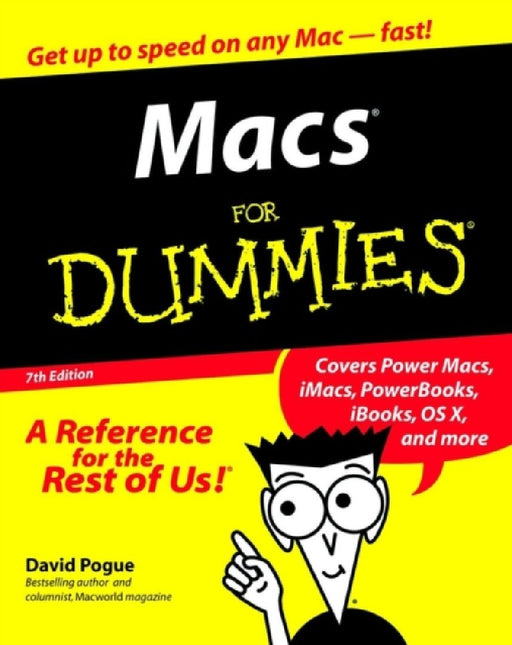Macs For Dummies  by David Pogue