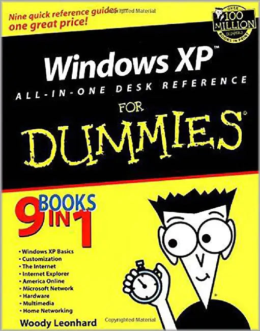 Windows Xp All-In-One Desk Reference For Dummies by Woody Leonhard