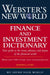 Webster*s New World Finance And Investment Dictionary 